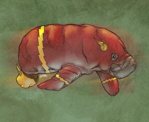 flash__the_fastest_manatee_alive__by_jharris-d57c97w - Copy